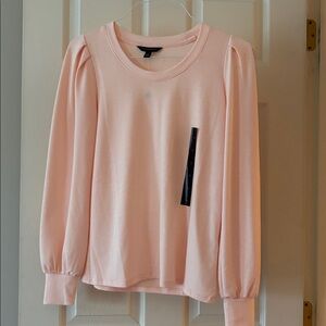 Banana Republic Soft Pink Crew Neck Top